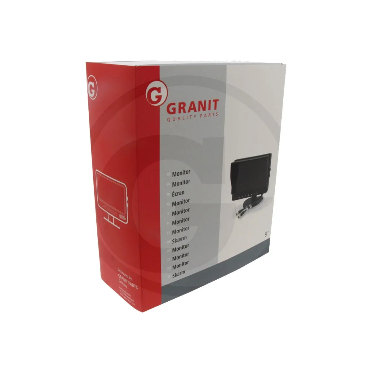 Monitor de 9 "pentru camere video pentru mersul cu spatele, cu cablu de conectare (Camera nu este inclusa) GRANIT 50700322 – imagine 2