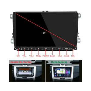 navigatie-auto-android-13-display-9-inch-4gb-ram-64gb-vw-passat-golf-2