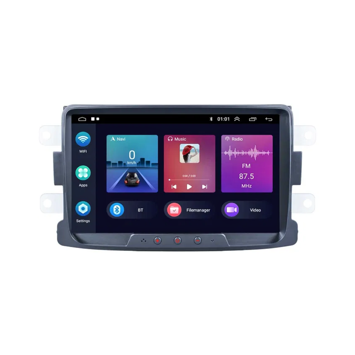 Navigatie auto Android 13 display 8” inch 2gb ram 64gb Dacia Logan