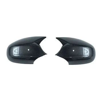 Set 2 ornamente capace oglinzi BMW Seria 1 E81 E82 E87 E88 Seria 3 E90 E91 E92 E93 aspect carbon