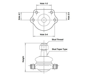 Pivot suspensie CTR CB0296 – imagine 5