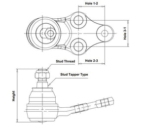 Pivot suspensie CTR CB0537 – imagine 5