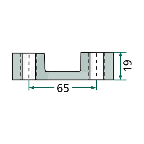Schita dimensiuni Placa filetata HD M16 x 1, 5 mm GRANIT 18051-16BM-3