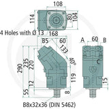 Pompa cu piston 60 - 7 - DIN
