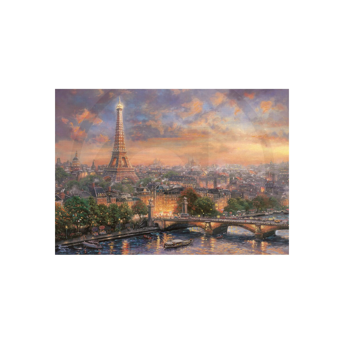 Puzzle Paris, orasul iubirii Schmidt Spiele 59470 – imagine 2
