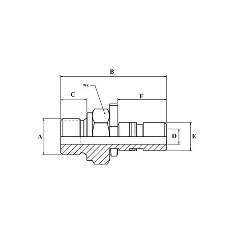 Racord hidraulic CEJN 147241616 – imagine 2