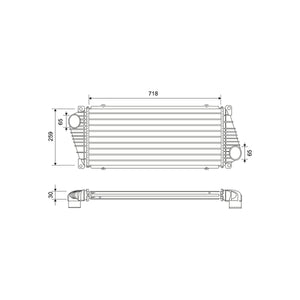 Radiator intercooler Valeo 822937 – imagine 3