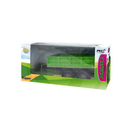 Remorca basculanta verde pentru tractor telecomandat Jamara 37126896 – imagine 2