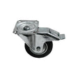 Role cauciuc solid cu mecanism dublu de blocare GRANIT 350448/125FADDS-N