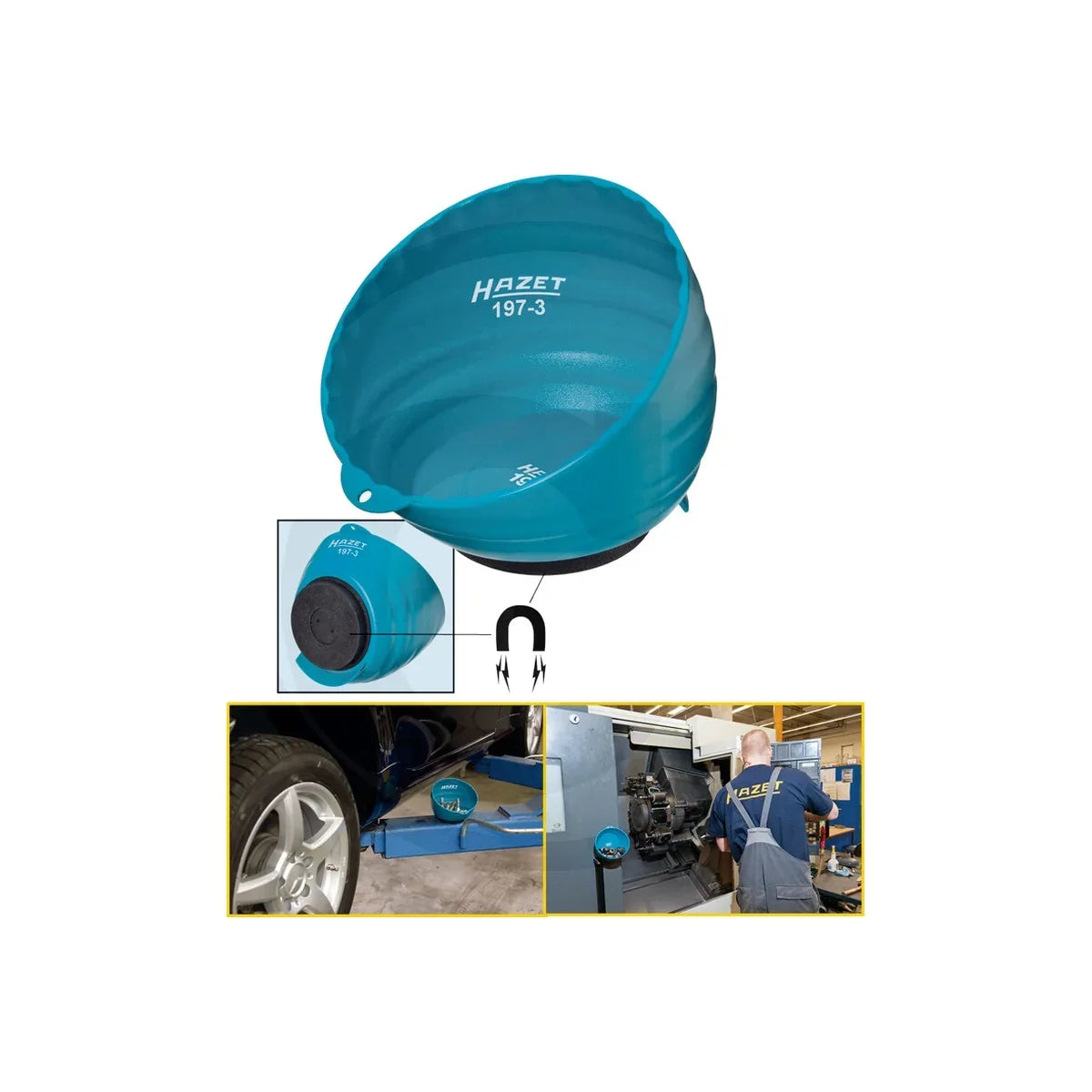 Scoica magnetica 150 mm Diametru HAZET 6241374