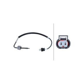 Senzor temperatura gaze evacuare Hella 6PT014494011