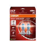 Set 2 becuri 12v h7 55 w night breaker laser nextgen +150% osram 64210NL-2HB