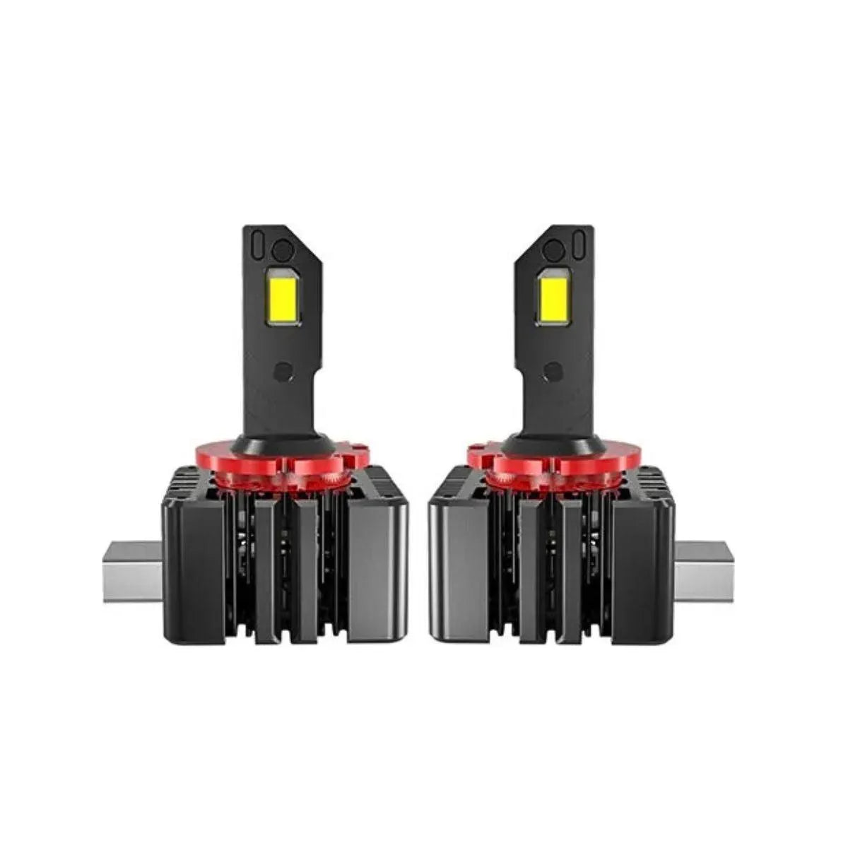 Set 2 becuri led D1S D1R 15000lm 6000k alb rece ventilator si canbus