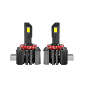 Set 2 becuri led D1S D1R 15000lm 6000k alb rece ventilator si canbus