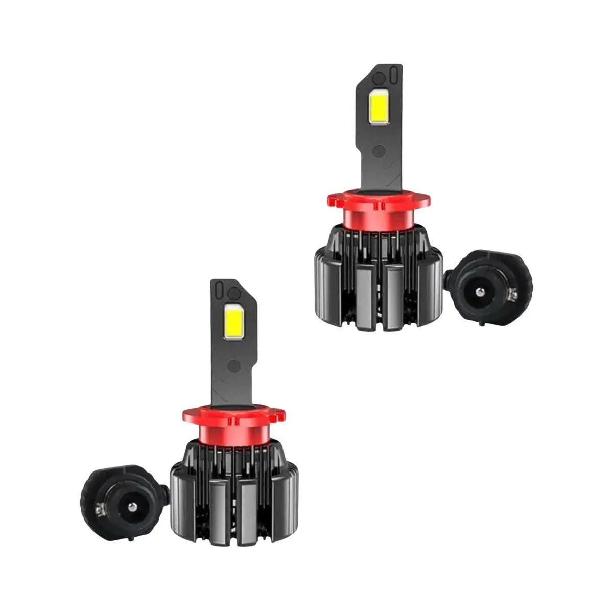 Set 2 becuri led D2S D2R 60000lm 6000k alb rece ventilator si canbus