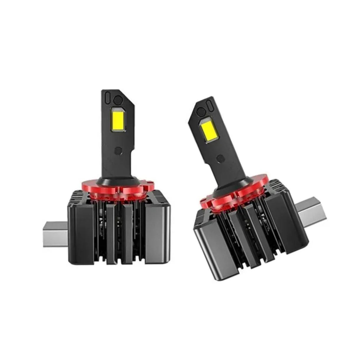 Set 2 becuri led D3S D3R 15000lm 6000k alb rece ventilator si canbus