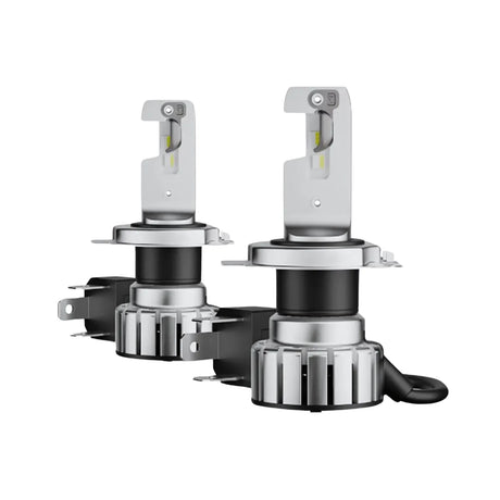 Set 2 Becuri Night Breaker Led Smart H4 +330% Blister Omologare Rar