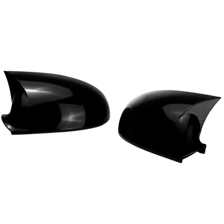 Set 2 capace oglinzi negru lucios tip Batman Volkswagen Seat Skoda