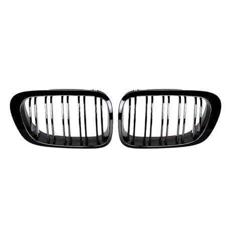 Set 2 grile capota negru lucios BMW seria 3 E46 2 portiere (1998-2001)