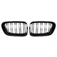 Set 2 grile capota negru lucios BMW seria 3 E46 4 portiere (1998-2001)