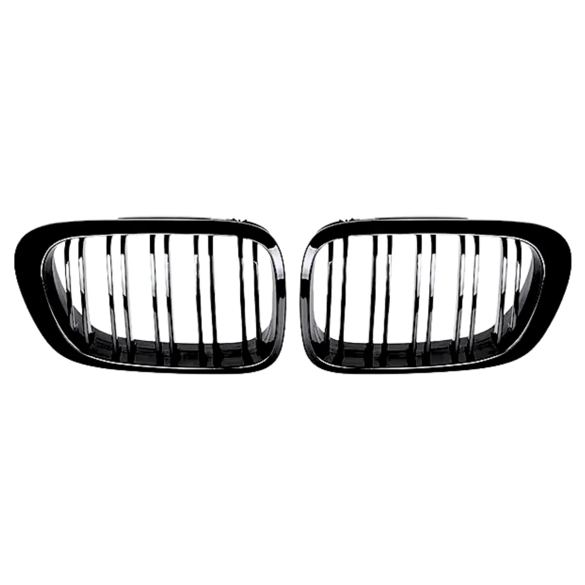 Set 2 grile capota negru lucios BMW seria 3 E46 4 portiere (1998-2001)