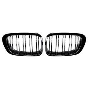 Set 2 grile capota negru lucios BMW seria 3 E46 4 portiere (1998-2001)