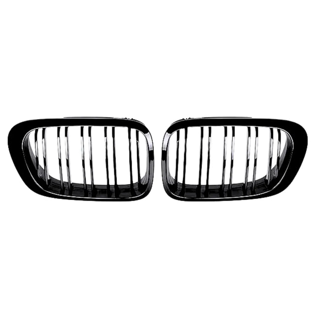 Set 2 grile capota negru lucios BMW seria 3 E46 4 portiere (1998-2001)