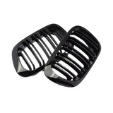 Set 2 grile capota negru lucios BMW seria 3 E46 4 portiere (1998-2001)