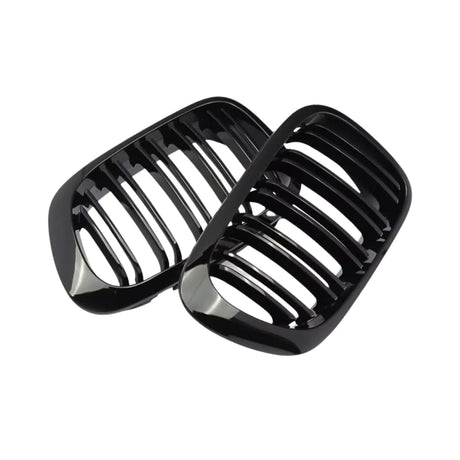 Set 2 grile capota negru lucios BMW seria 3 E46 4 portiere (1998-2001)