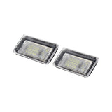 Set 2 lampi numar LED Canbus alb-rece Mini Cooper R50 R52 R53