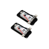 Set 2 lampi numar LED Canbus alb-rece Mini Cooper R56 R57 R58 R59