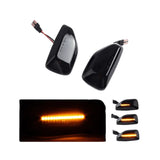 Set 2 semnalizari dinamice led aripa pentru Dacia Logan Sandero Duster