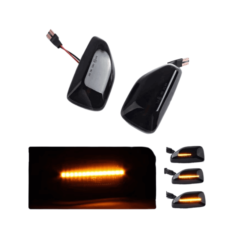 Set 2 semnalizari dinamice led aripa pentru Dacia Logan Sandero Duster