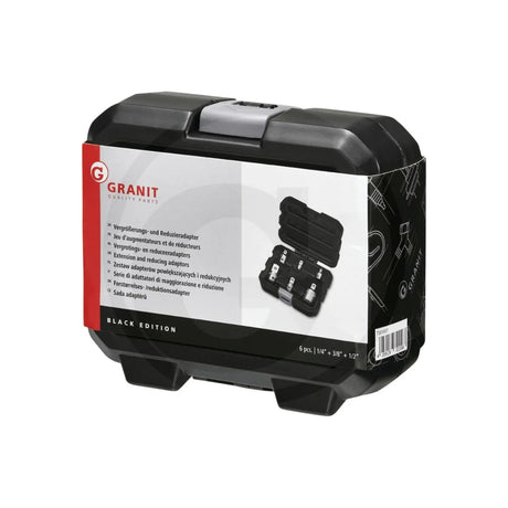 Set adaptoare 1/4 +3/8 +1/2 6 piese GRANIT BLACK EDITION 7301007 – imagine 2