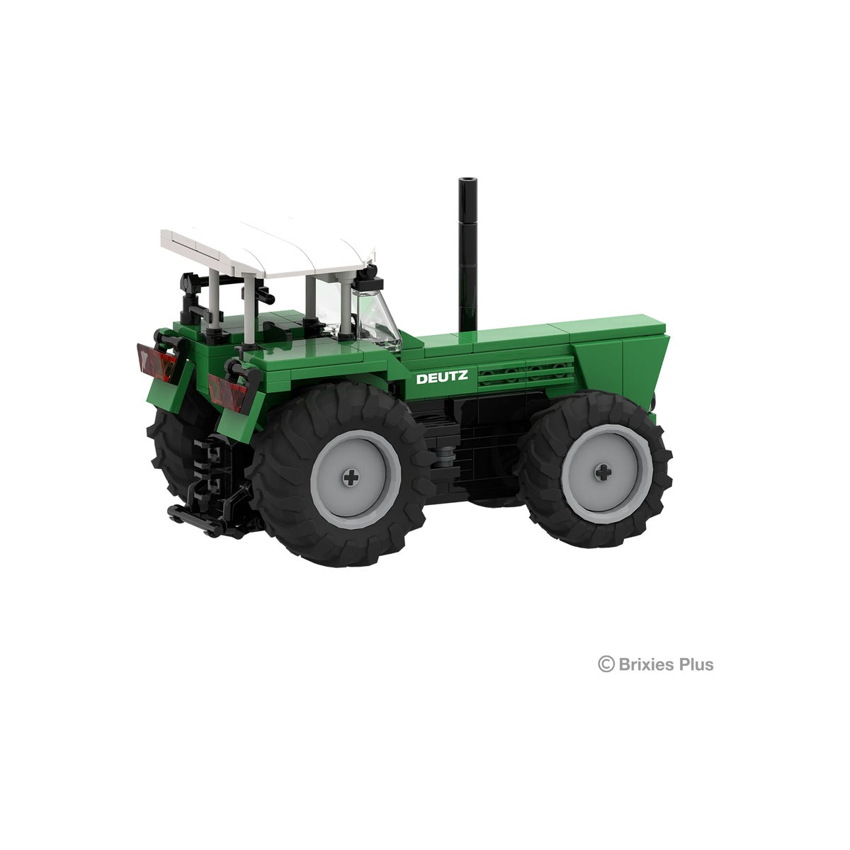 Set caramizi de construit tractor Deutz-Fahr 40 06, a 3-a generatie Brixies Plus 36976729 – imagine 3