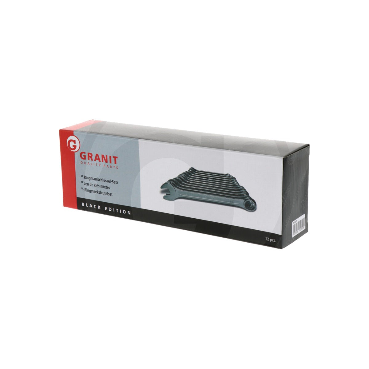 Set chei combinate 6 19 mm 12 buc GRANIT BLACK EDITION 7301351 – imagine 4