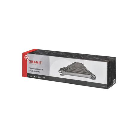 Set chei combinate unghiulare 6-32mm 21 piese GRANIT BLACK EDITION 7301350 – imagine 2