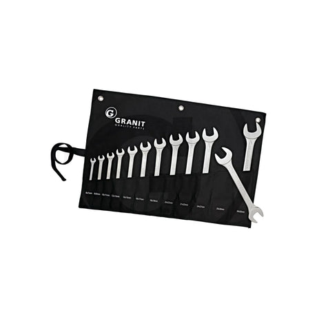 Set chei fixe duble 12 piese GRANIT BLACK EDITION 7301355