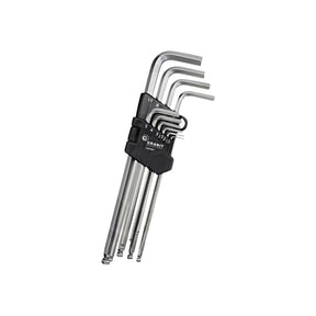 Set chei imbus, versiune lunga 10 piese GRANIT BLACK EDITION 7301651