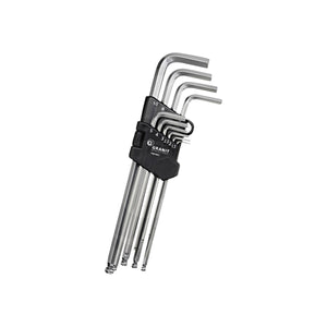 Set chei imbus, versiune lunga 10 piese GRANIT BLACK EDITION 7301651