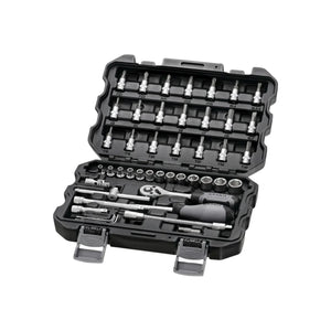 Set chei tubulare, 1/4" 45 buc., metric GRANIT BLACK EDITION 7301004