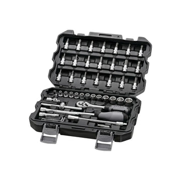 Set chei tubulare, 1/4" 45 buc., metric GRANIT BLACK EDITION 7301004