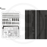 Set chei tubulare 1/4", 3/8", 1/2" 7301001