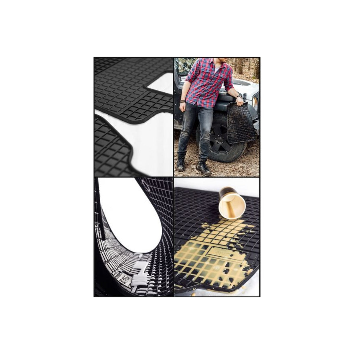 Set covorase cauciuc Mercedes-Benz GLC (C253), GLC (X253) SUV 2015-2023 Frogum MMT A040 401938 – imagine 7