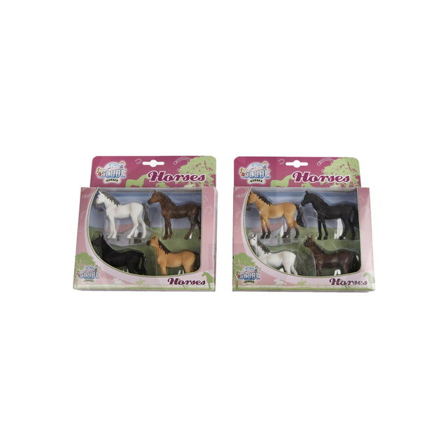 Set de 4 cai pentru machete, scara 1:24 Kids Globe 600KG640085
