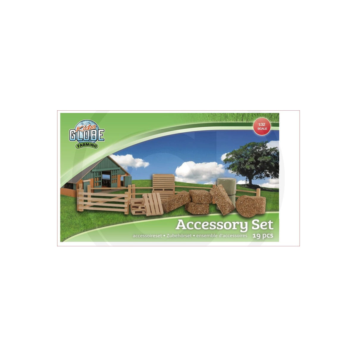 Set de accesorii pentru machete, 19 piese Kids Globe 600KG610253