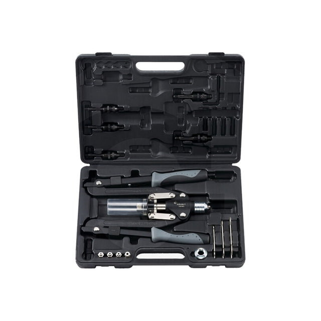 Set de clesti de nituire profesionale 16 piese GRANIT BLACK EDITION 7301843
