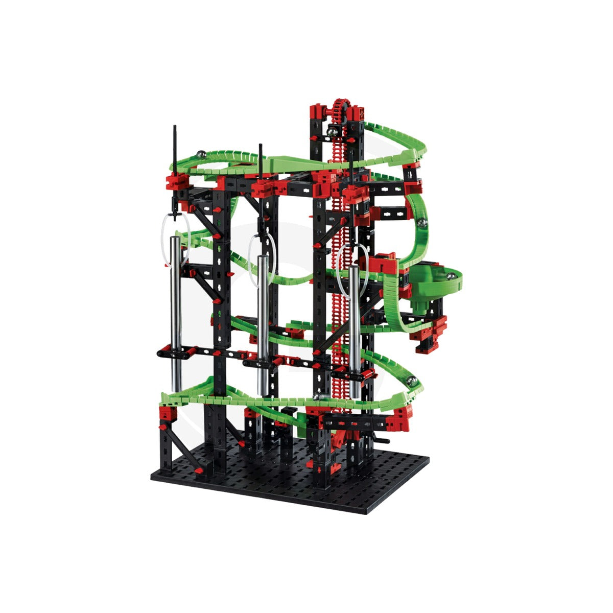 Set de constructie Dynamic M, 550 de piese, cu robinet cu bila fischertechnik 600F533872 – imagine 2