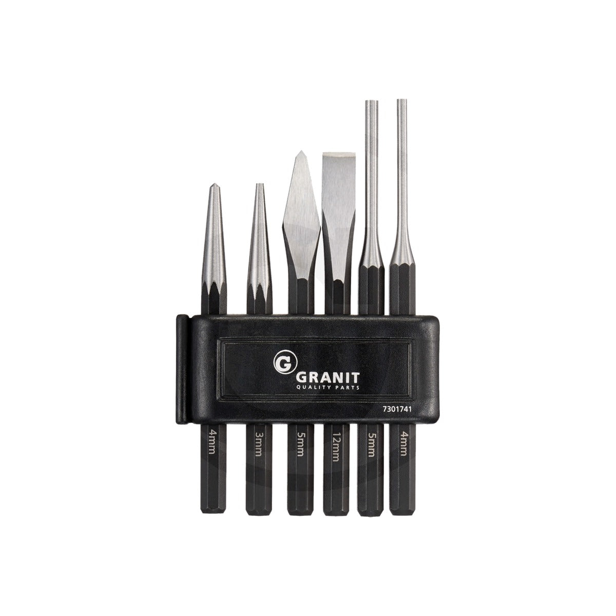 Set dornuri dalta 6 piese GRANIT BLACK EDITION 7301741