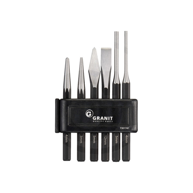 Set dornuri dalta 6 piese GRANIT BLACK EDITION 7301741